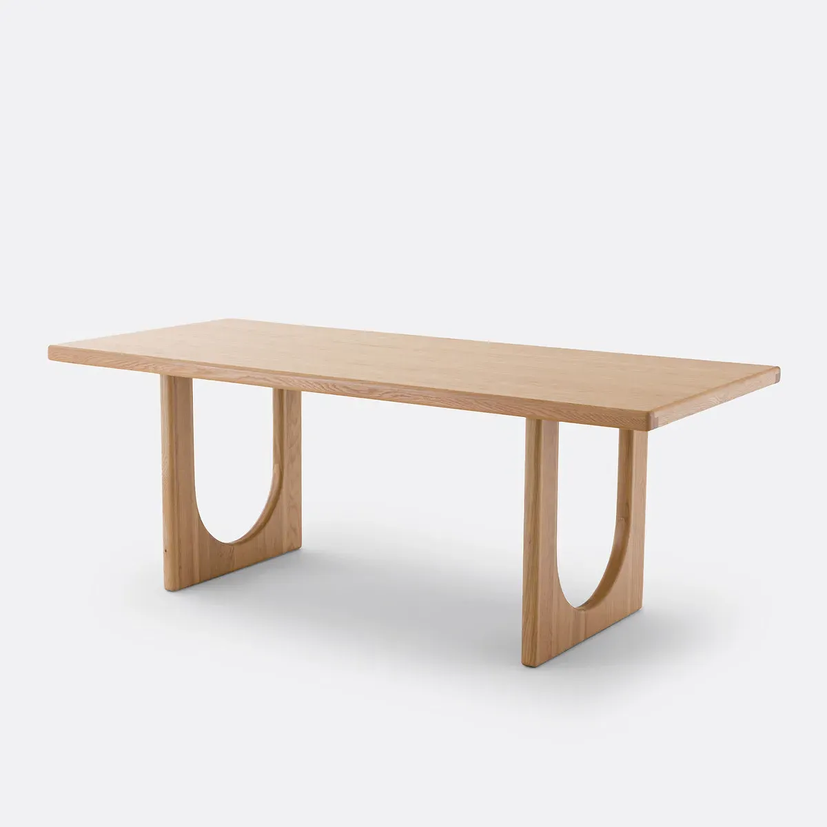 Douve 6-8 Seater Rectangular Dining Table - Oak, Veneer product