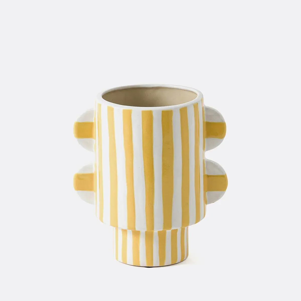 Drio Earthenware Vase - Yellow product