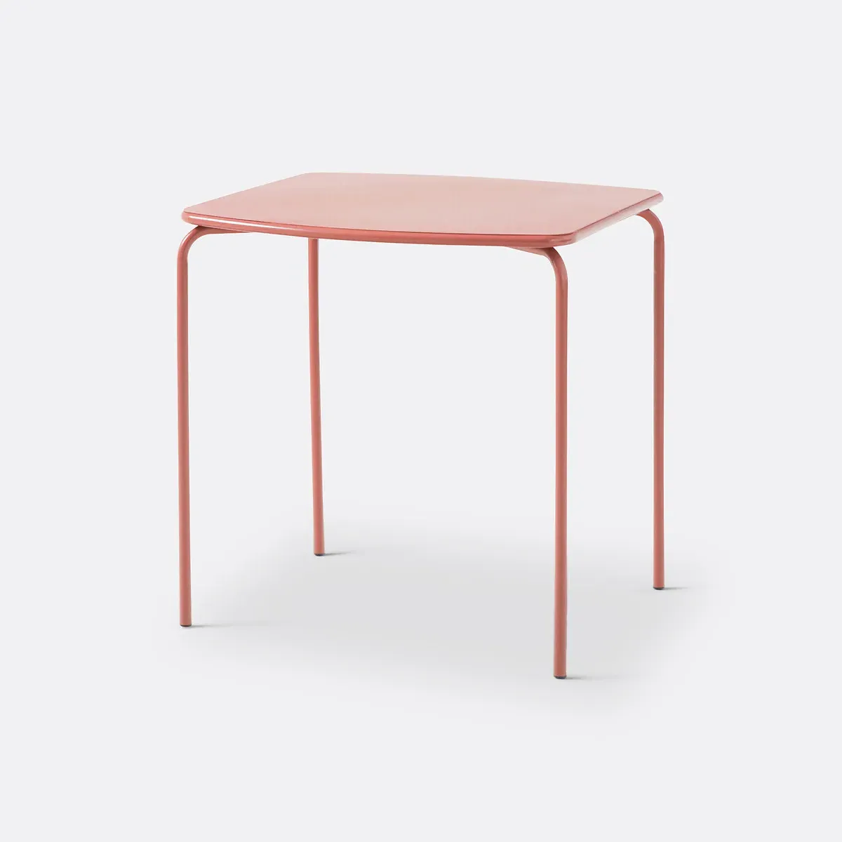 Dune Square Garden Table - Terracotta, Galvanised Steel product