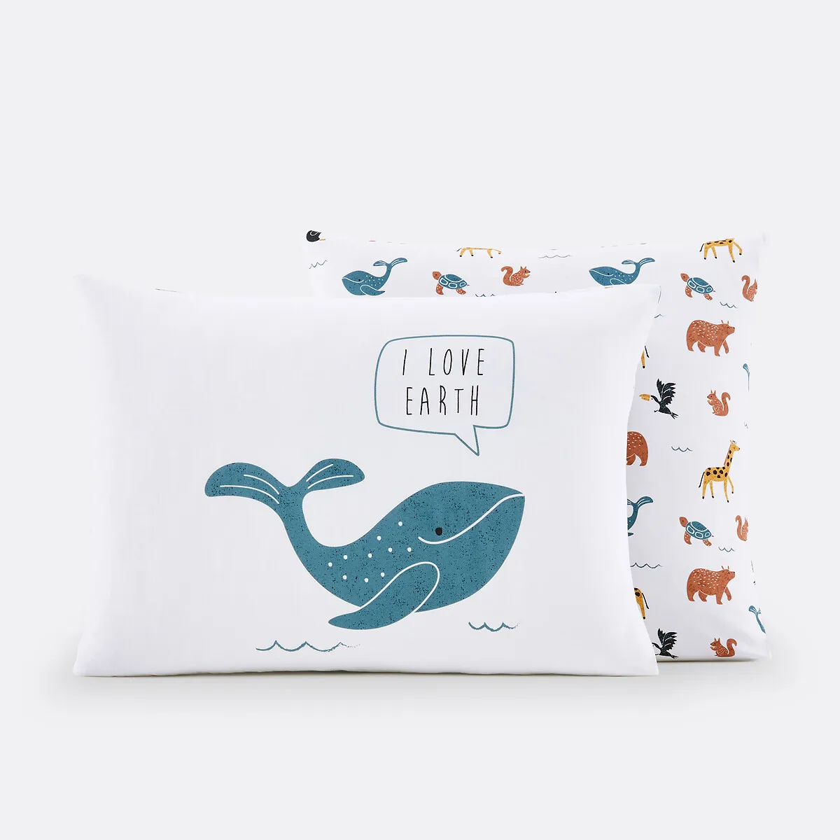 Earth Animal Square Pillowcase - Printed, Organic Cotton product