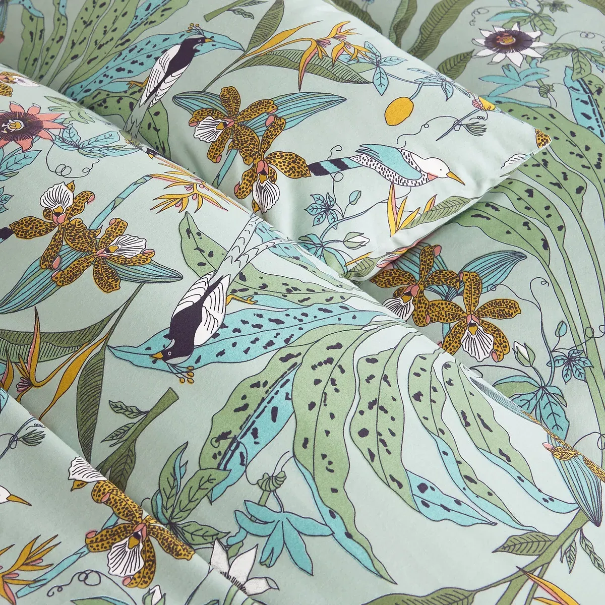 Eden Flower Duvet Cover - Printed, Cotton Percale alternate view