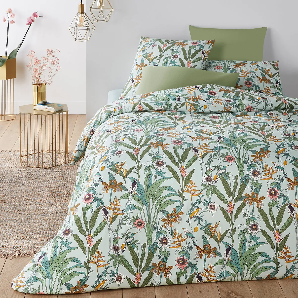 Eden Flower Duvet Cover - Printed, Cotton Percale product