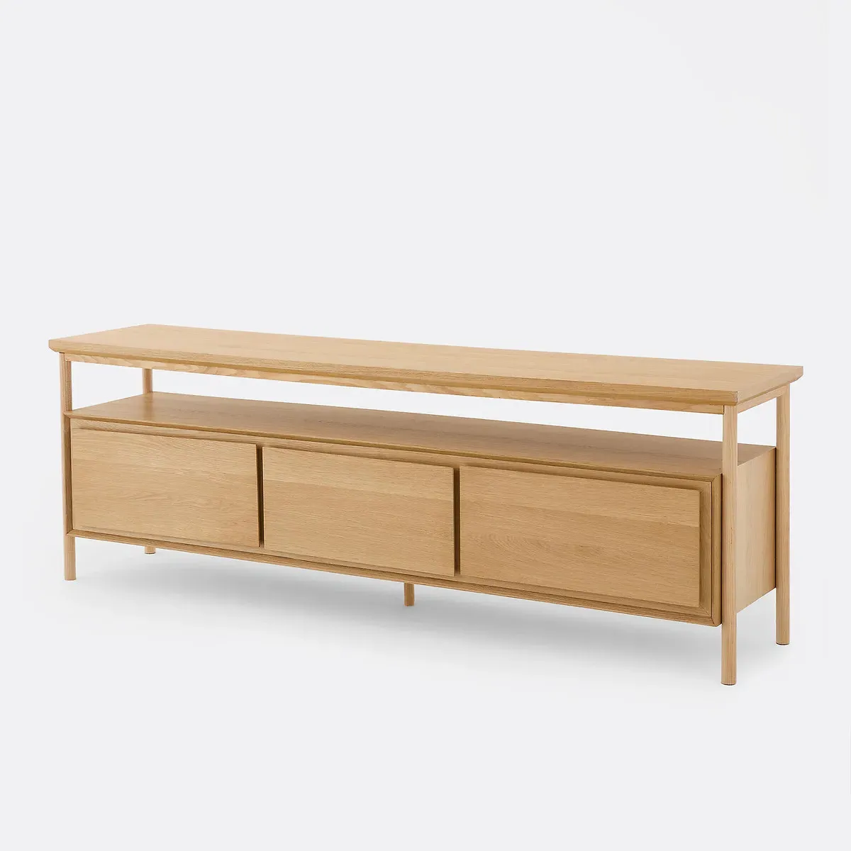 Elina 3-Drawer TV Unit - Oak, MDF Veneer product