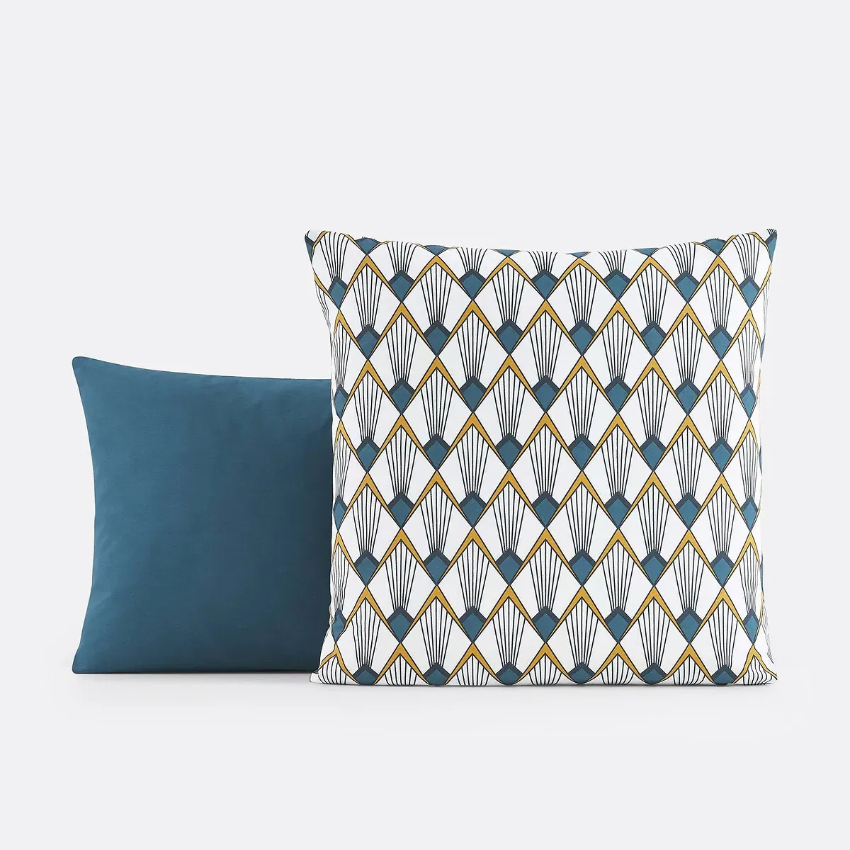 Elisa Pillowcase - Blue, Cotton Percale product