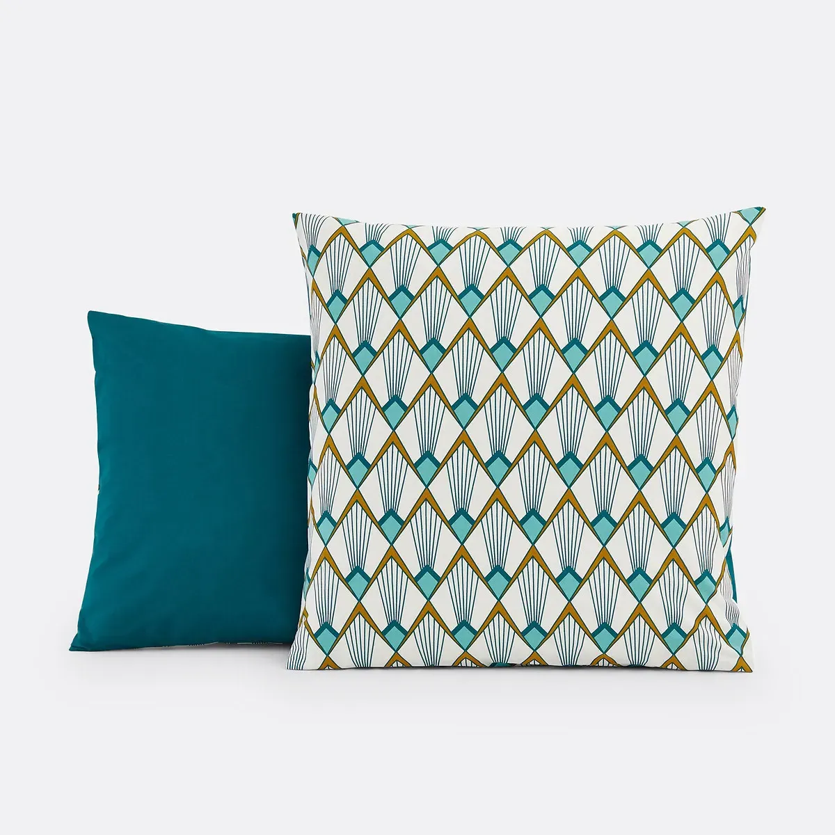 Elisa Pillowcase - White, Cotton Percale product