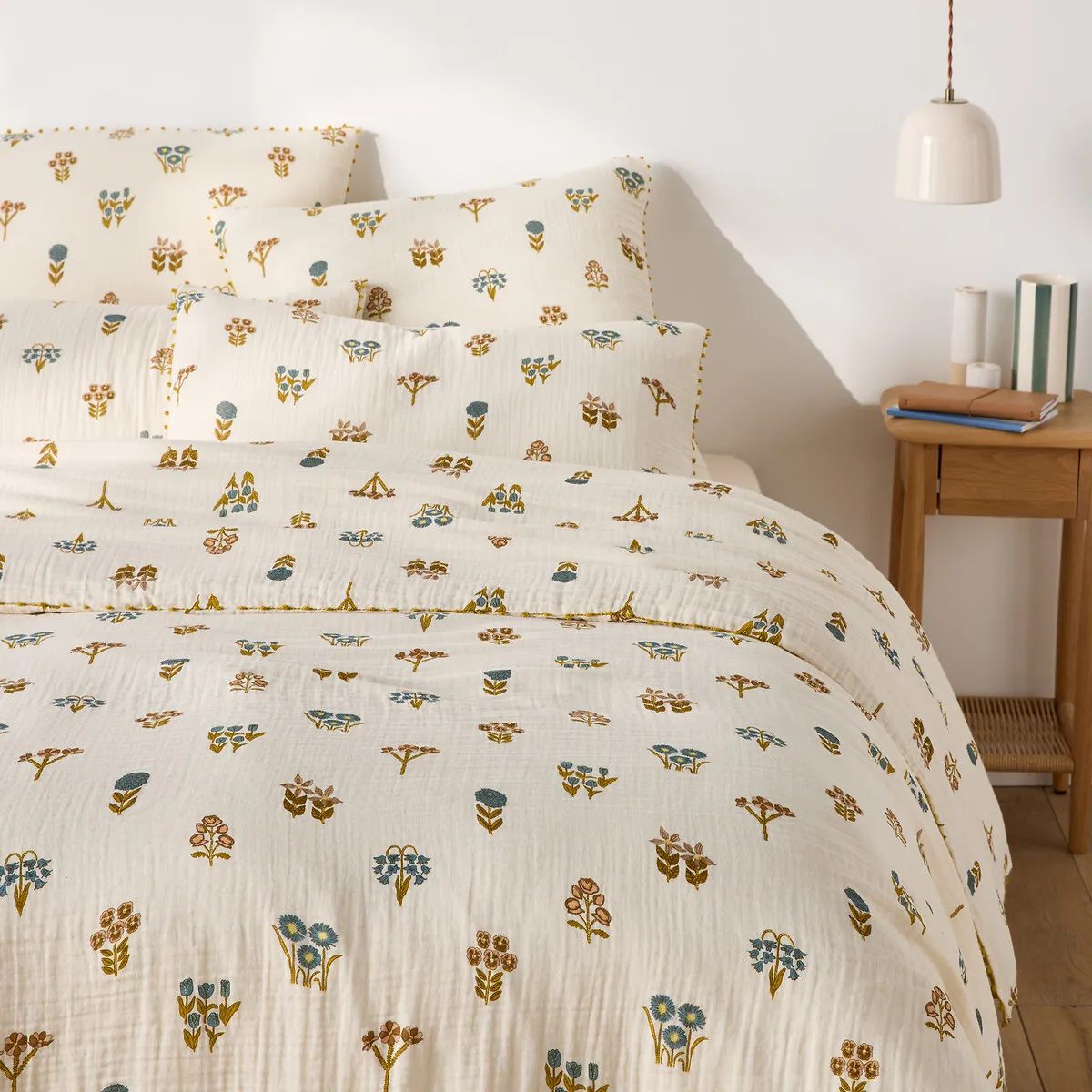Ellin Duvet Cover - Printed, Cotton Muslin product