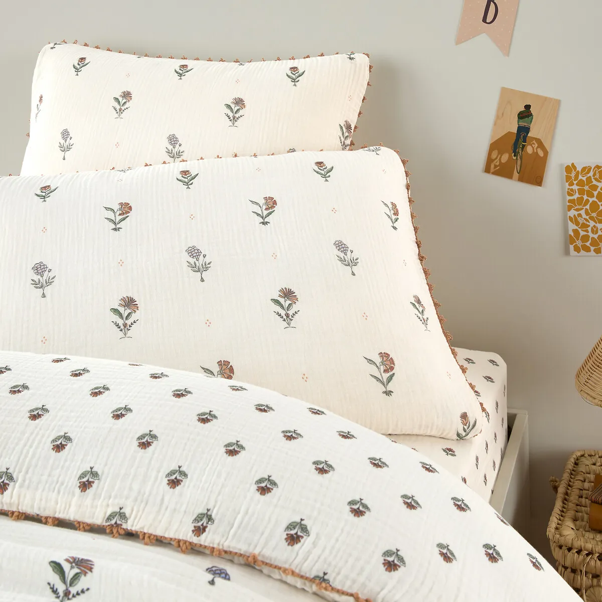 Emeline Child's Pillowcase - Printed, Cotton Muslin alternate view
