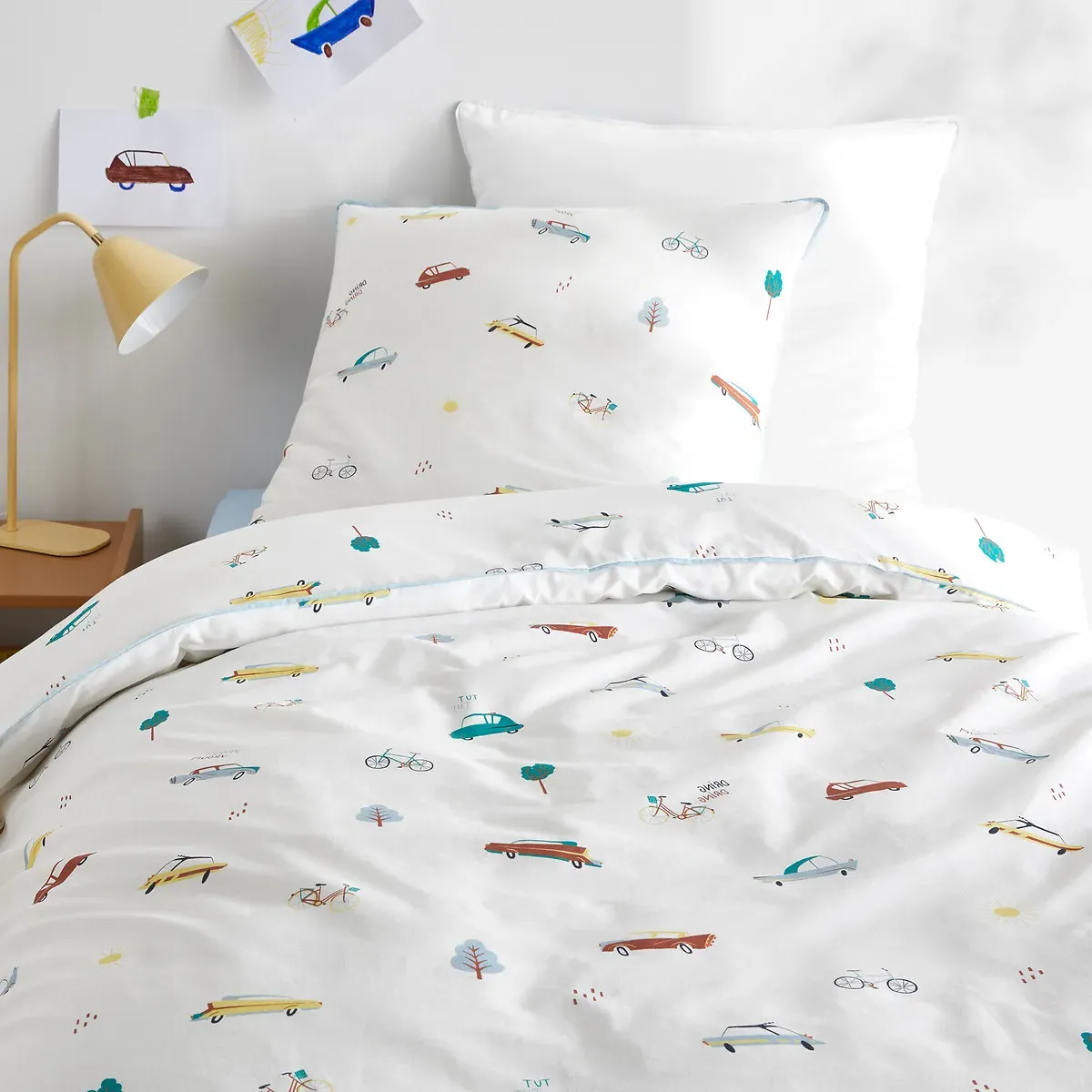 Emiliano Duvet Cover Set - Printed, Recycled Cotton product