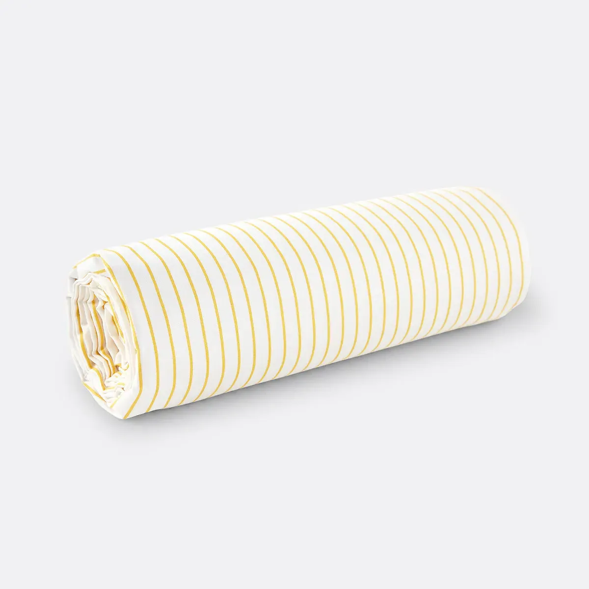 Emily Fitted Sheet for 25cm Mattress - Striped Print, Recycled Cotton product