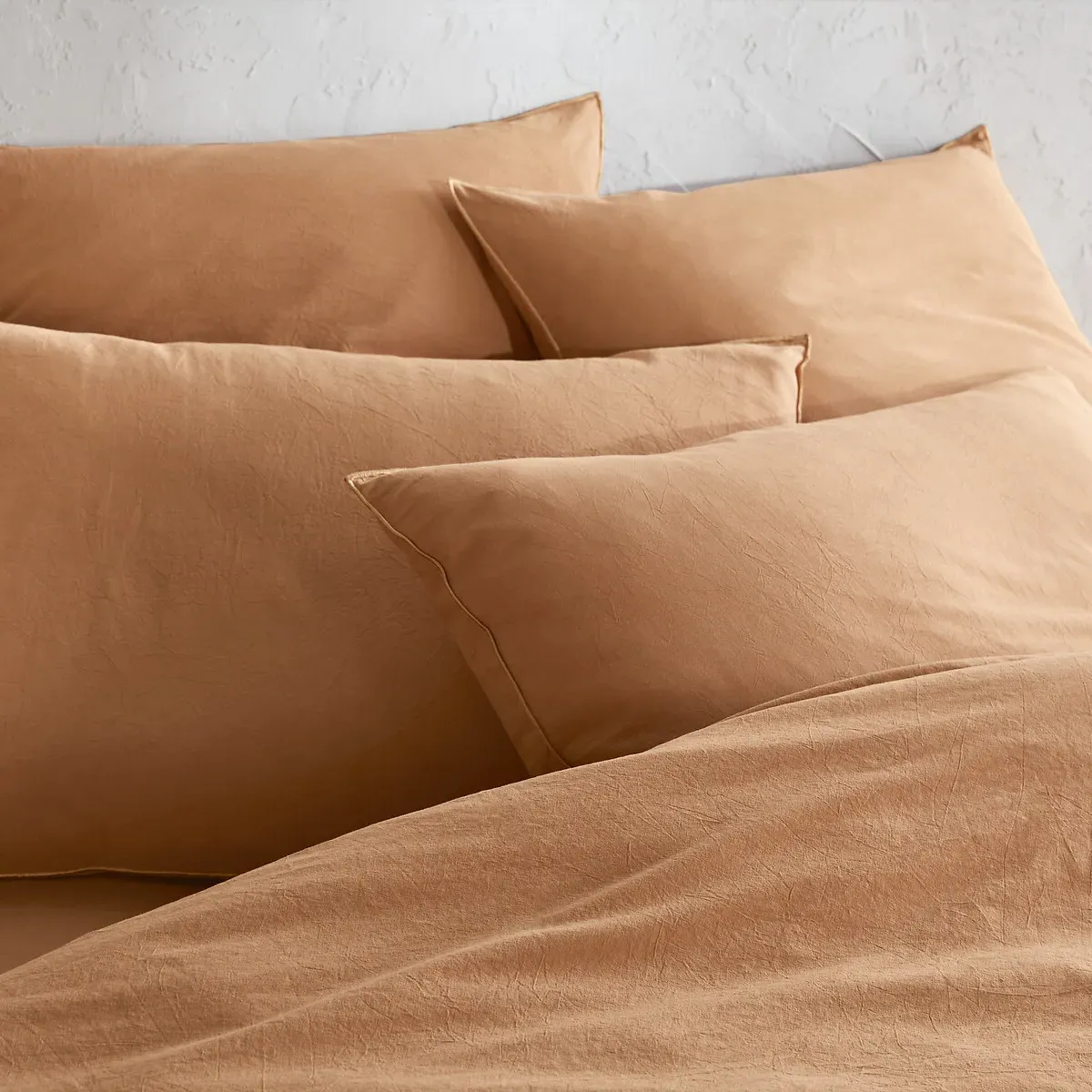 Erwin Duvet Cover 50% Recycled Cotton - Macchiato product