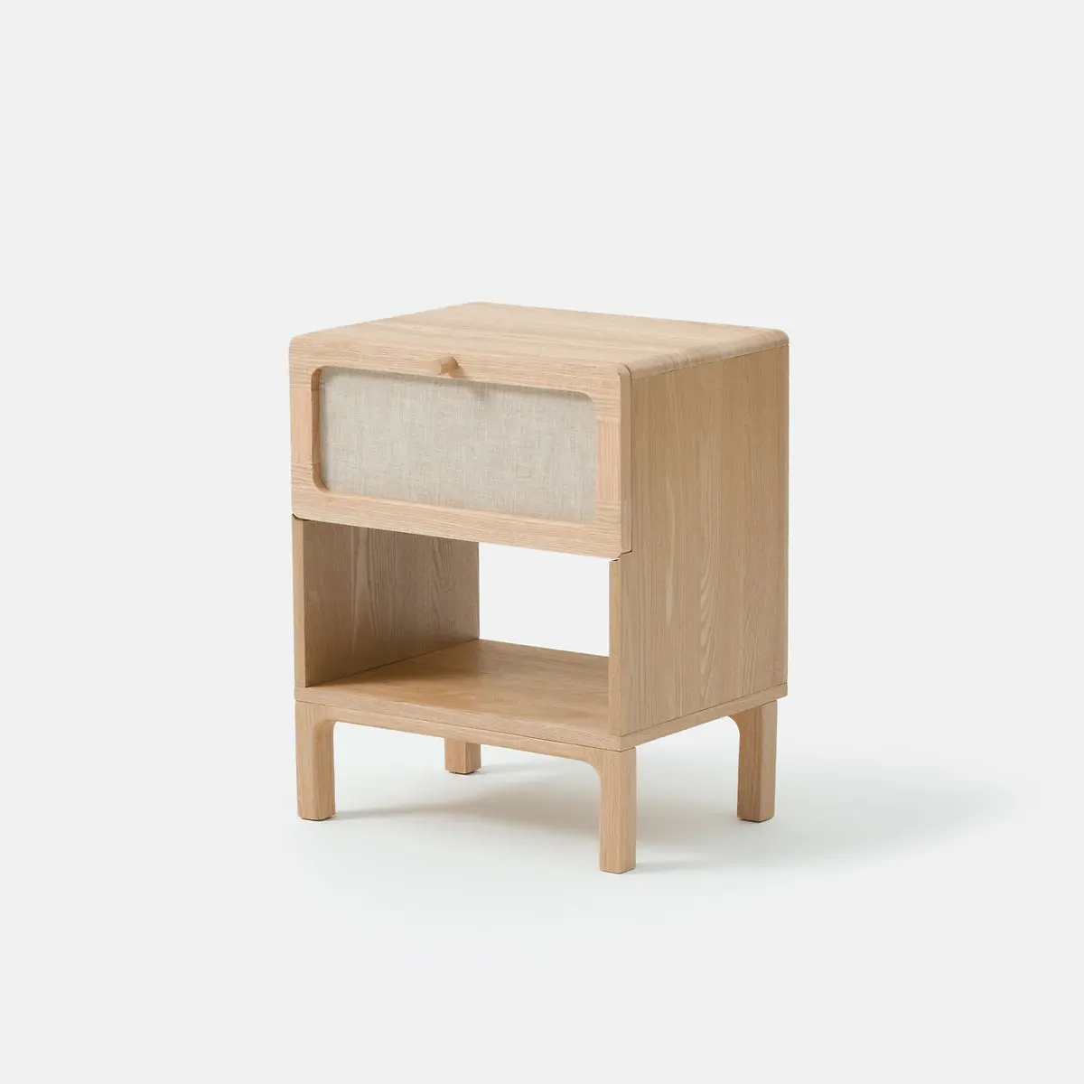 Esmara Bedside Table with 1 Drawer - Oak, Ash product