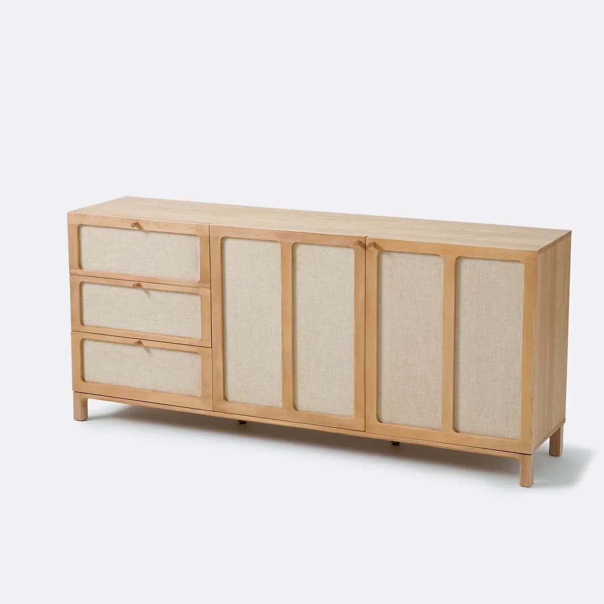 Esmara Sideboard with Drawers - Ash, Linen product