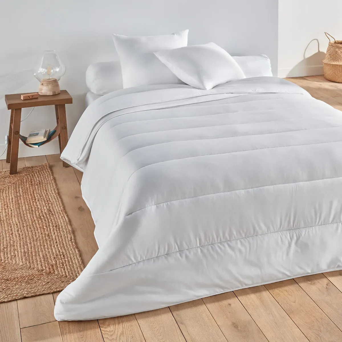 Essentielle All Season Duvet Anti-Allergy 3.0+5.5 Tog - White, Polyester product