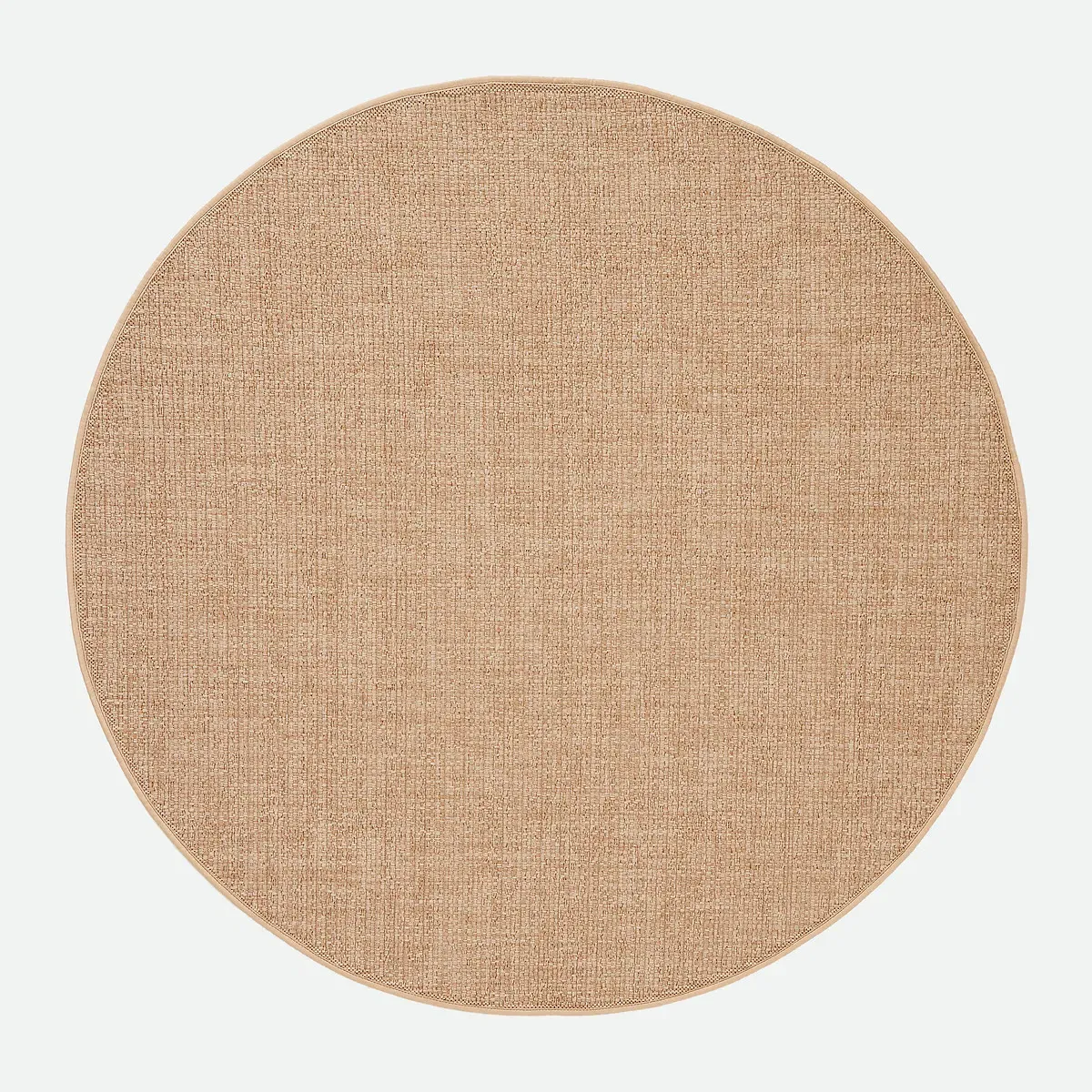 Esseny Round Indoor Outdoor Rug - Natural, Polypropylene alternate view