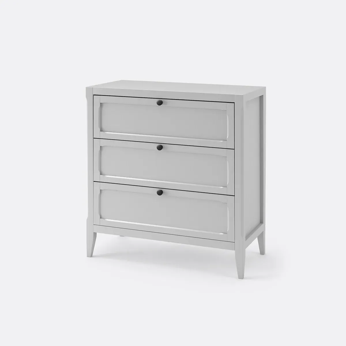 Eugénie 3-Drawer Chest of Drawers - Light Grey, MDF product