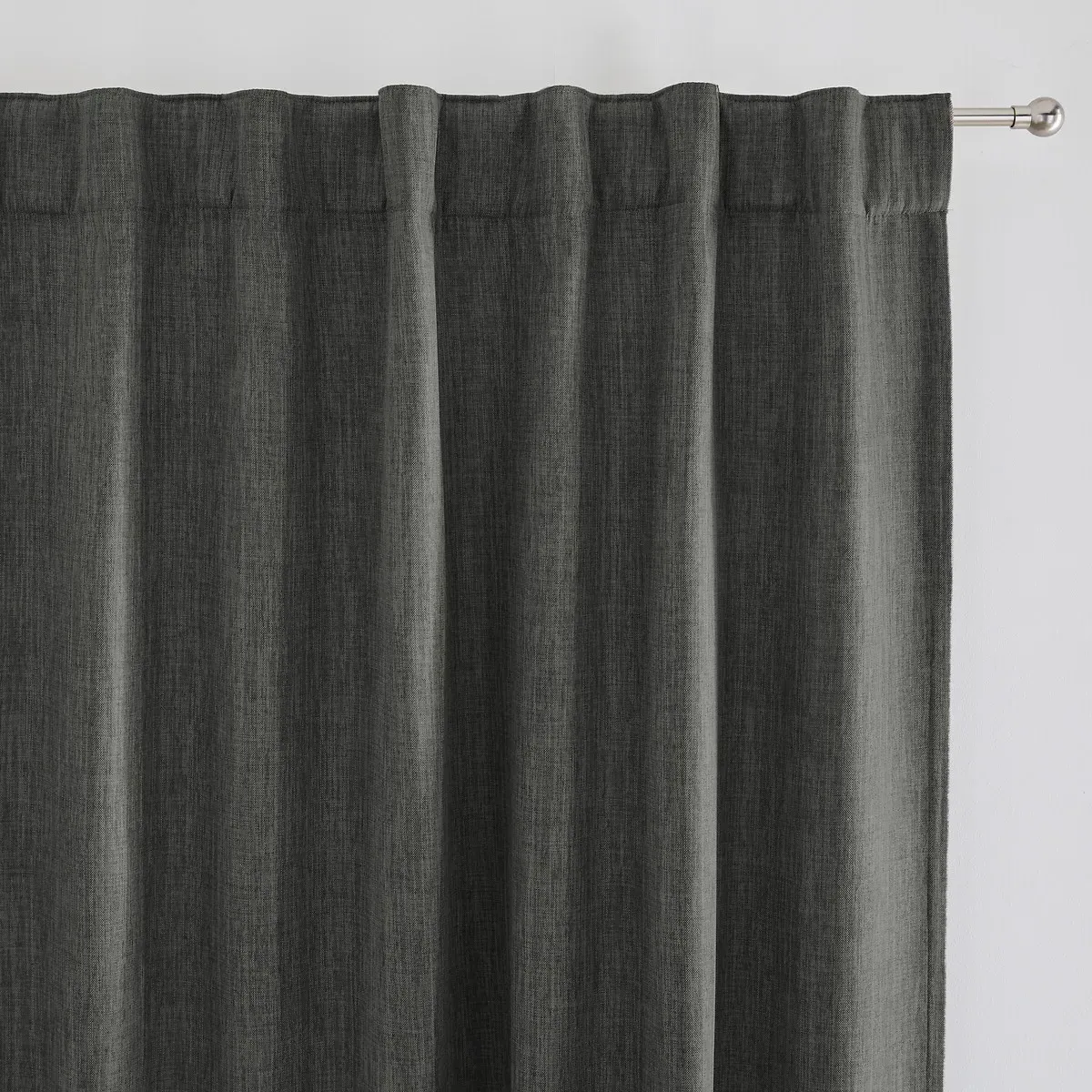 Exurie Thermal Blackout Curtain - Charcoal Grey, Polyester product