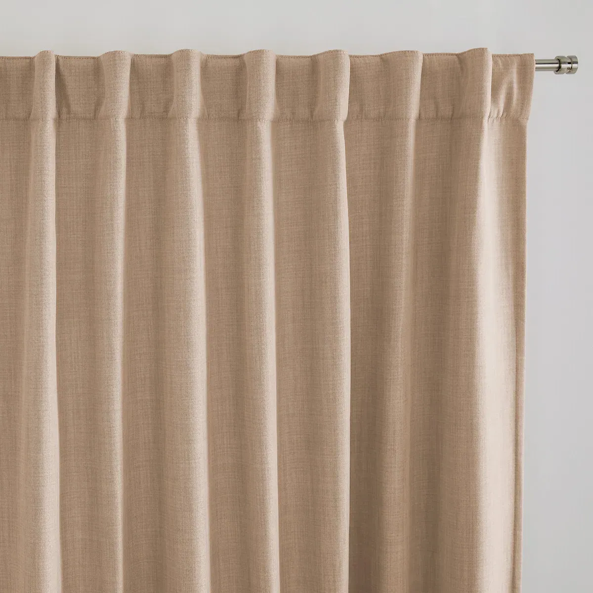 Exurie Wide Blackout Thermal Curtain - Natural, Polyester product