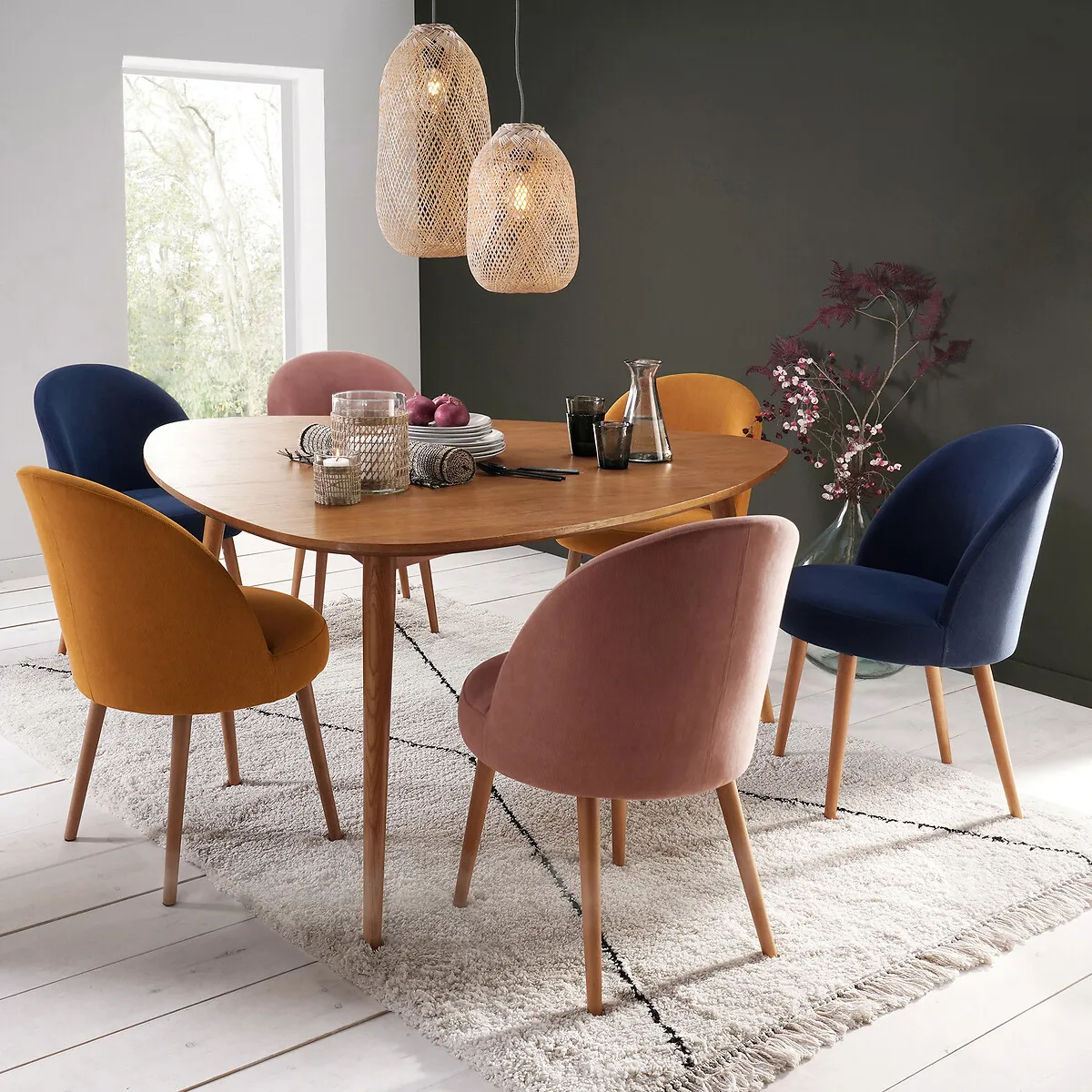 Ezia 30cm Diameter Ceiling Light Shade - Natural, Bamboo alternate view