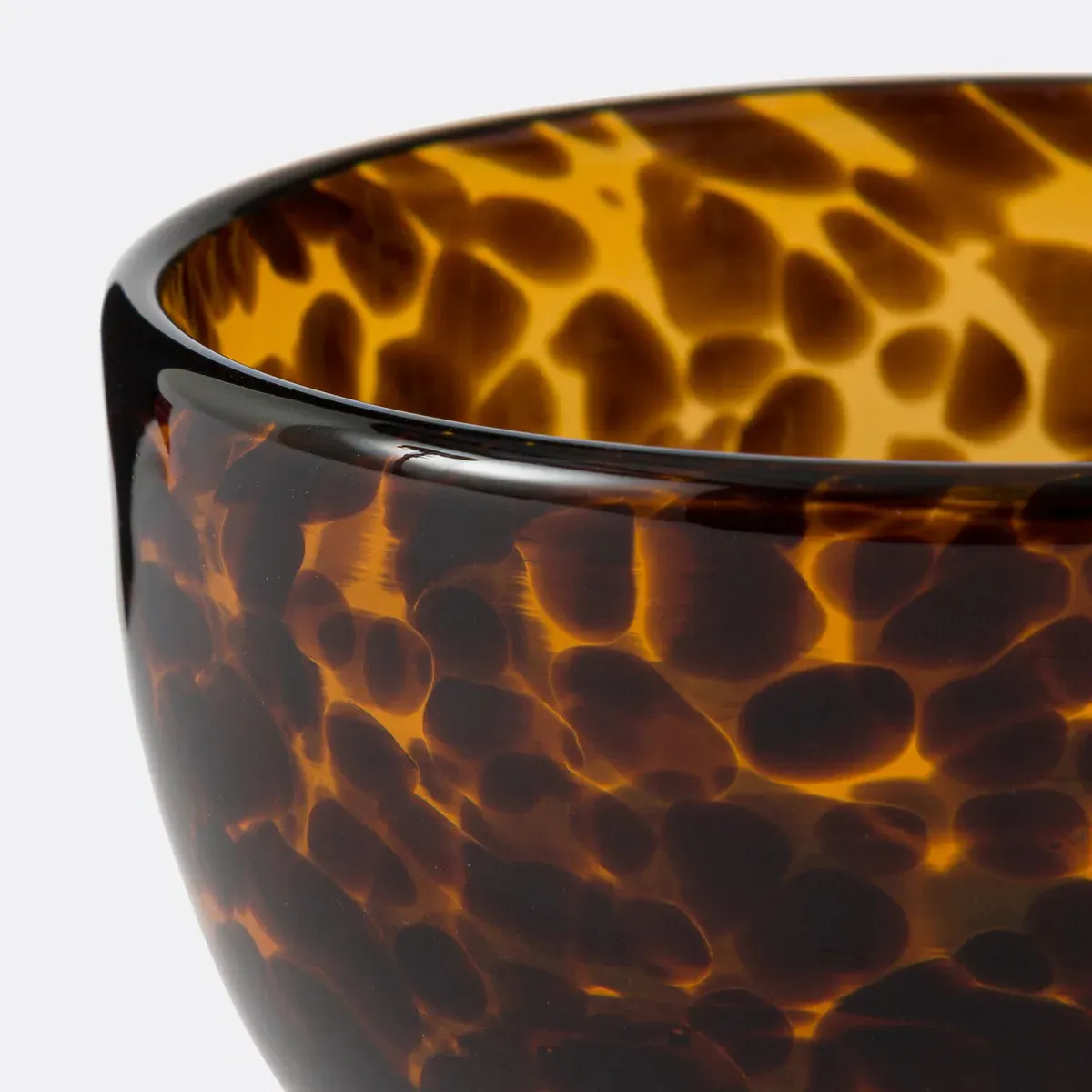 Fauvita Set of 4 Aperitif Bowls - Amber, Glass alternate view