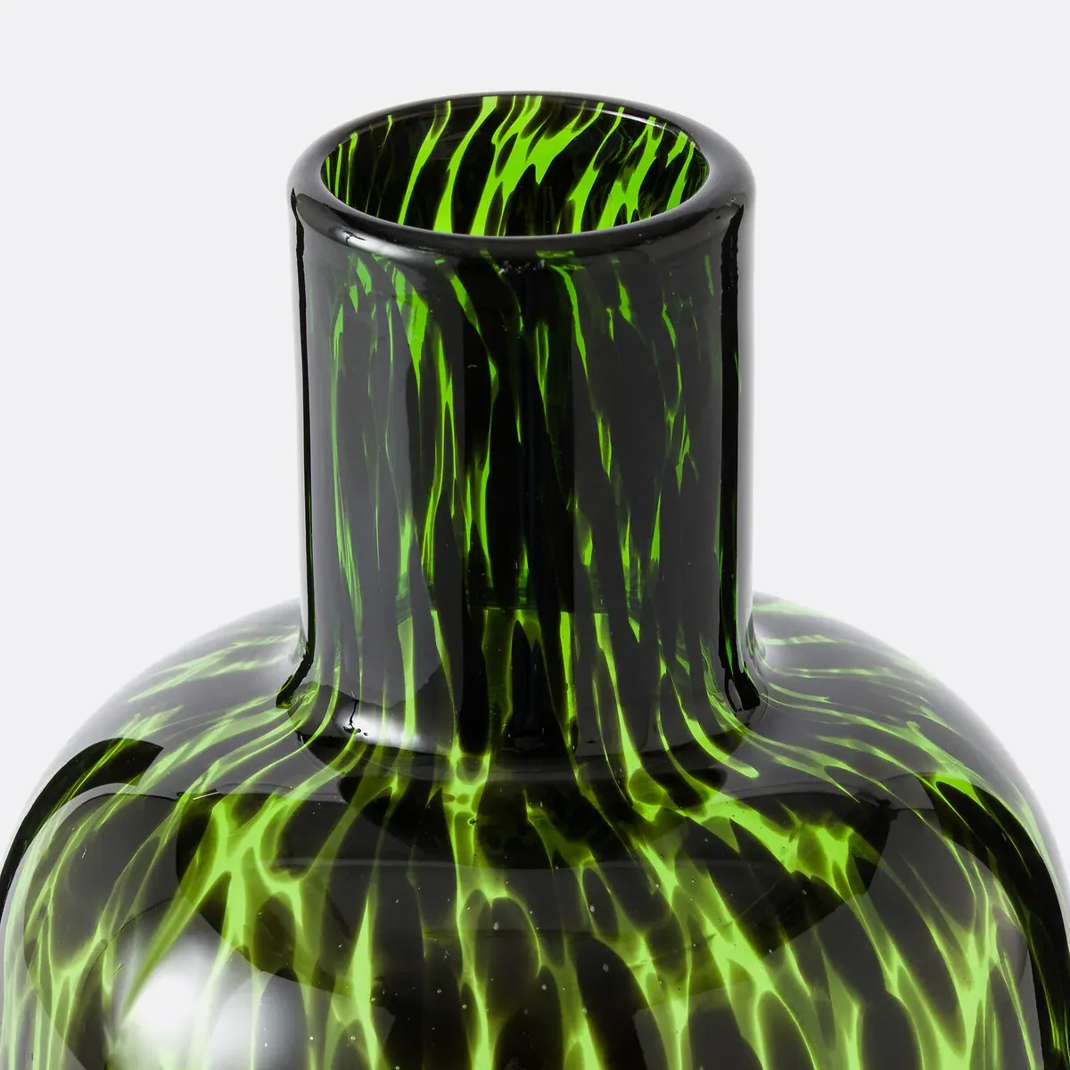Fauvita Spotted Glass Vase - Multi-Coloured alternate view