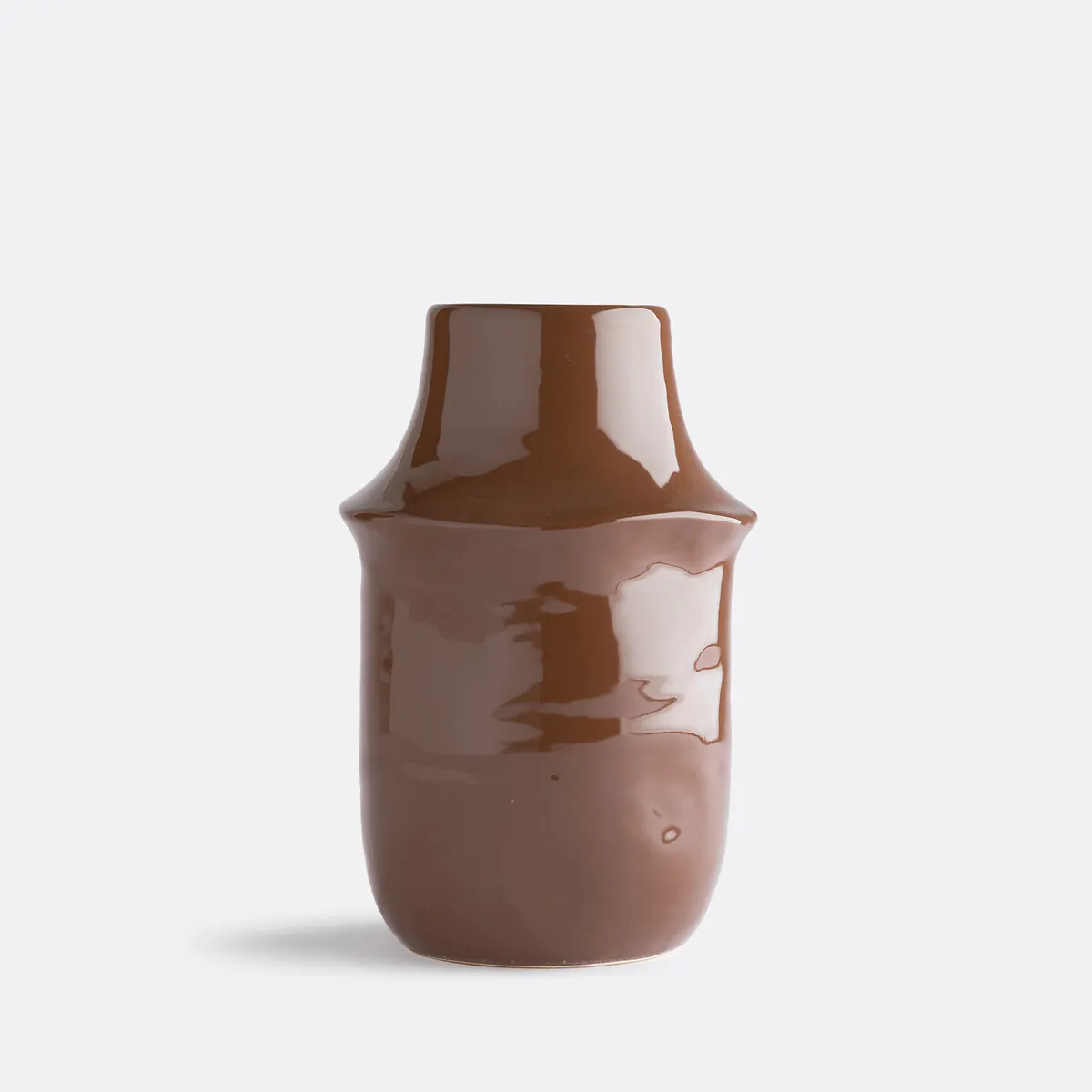 Filipio Ceramic Vase - Mahogany product