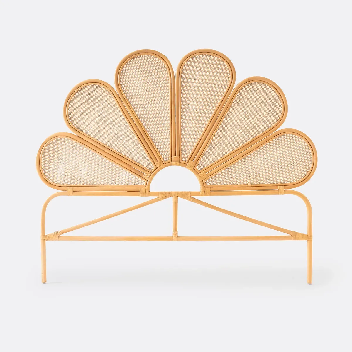 Flores Rattan Headboard - Natural alternate view