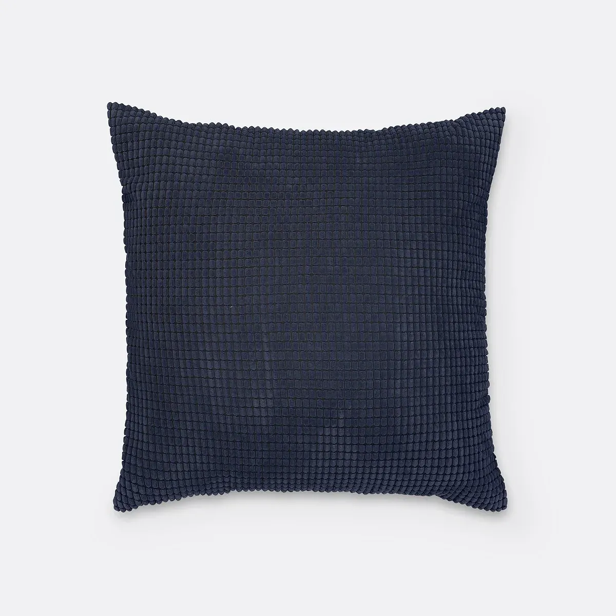 Fluffy 65x65cm Textured Cushion Cover - Navy Blue product