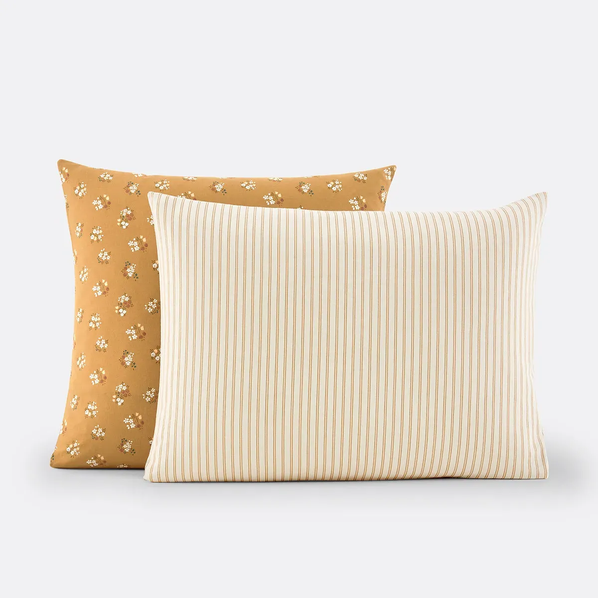 Francine Washed Cotton Pillowcase - Floral Print alternate view