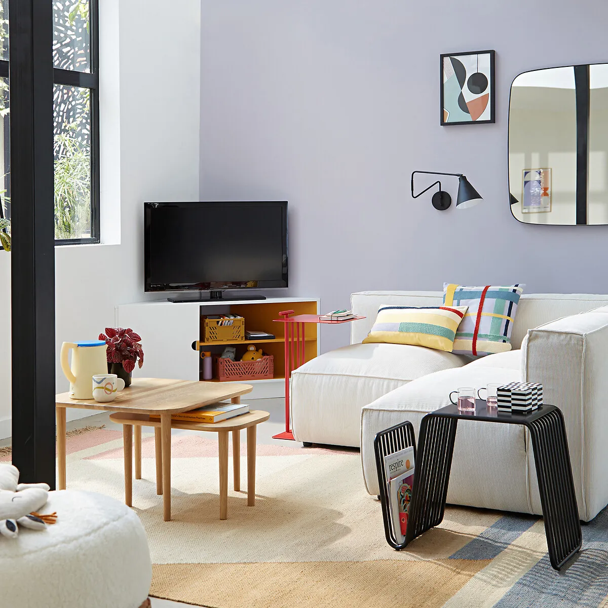 Frio Corner TV Unit - White product
