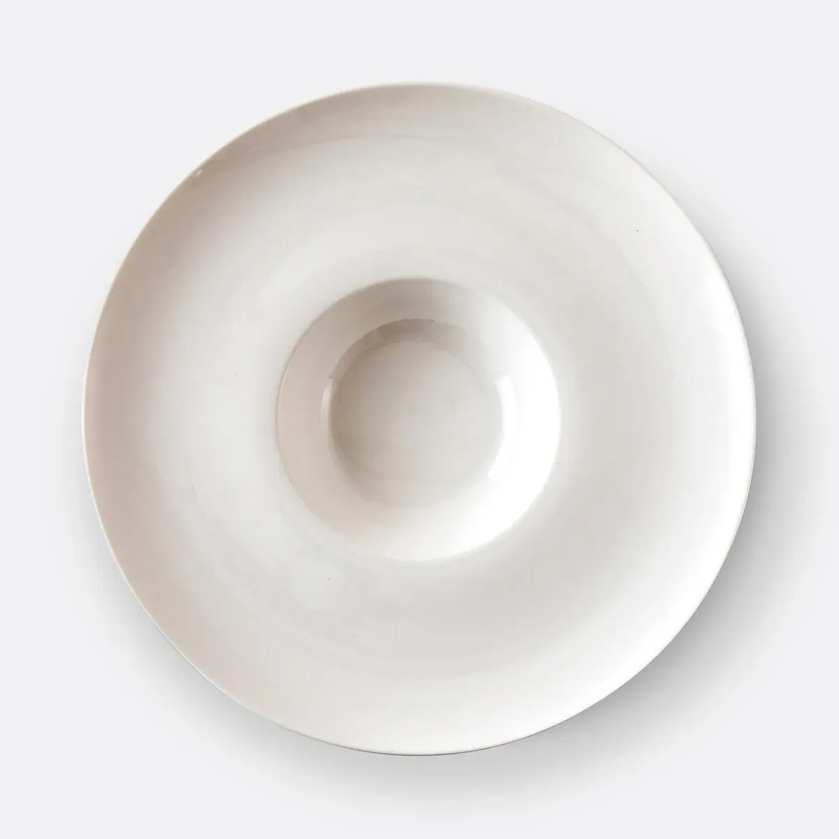 Gabin Set of 4 Risotto Plates - White, Porcelain product
