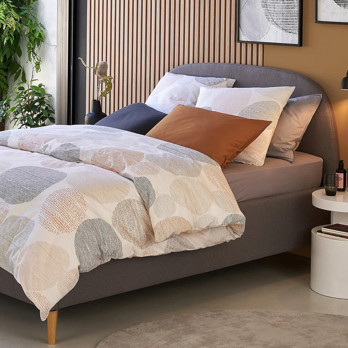 Galet Reversible Pillowcase - Printed, Cotton alternate view