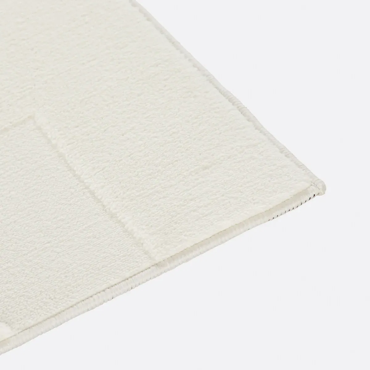 Gioma Totemic Print Rectangular Rug - Ecru, Polyester alternate view