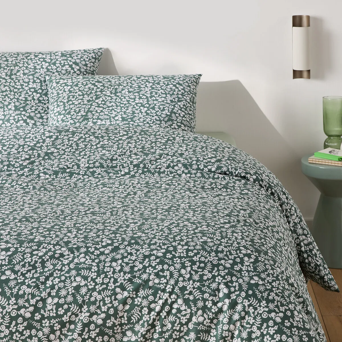 Glynis Duvet Set with Rectangular Pillowcase - Floral, Cotton product