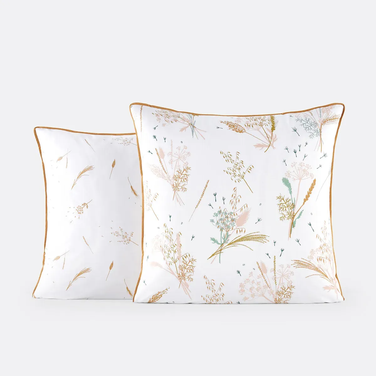Graminée Floral Cotton Pillowcase - Printed alternate view