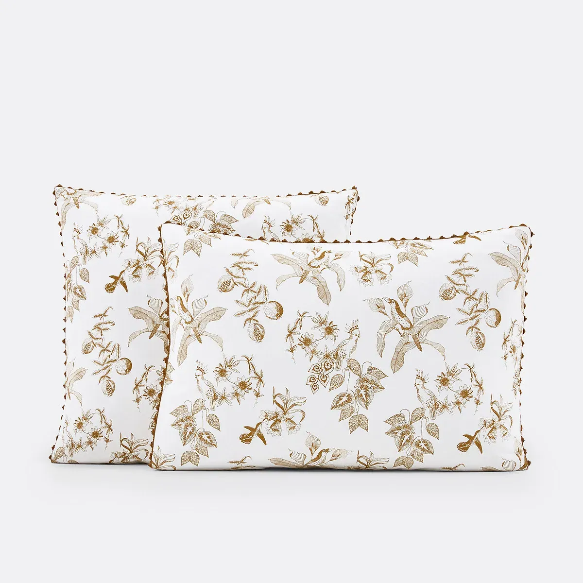 Granadille Floral Crochet Pillowcase - Printed, Washed Cotton product