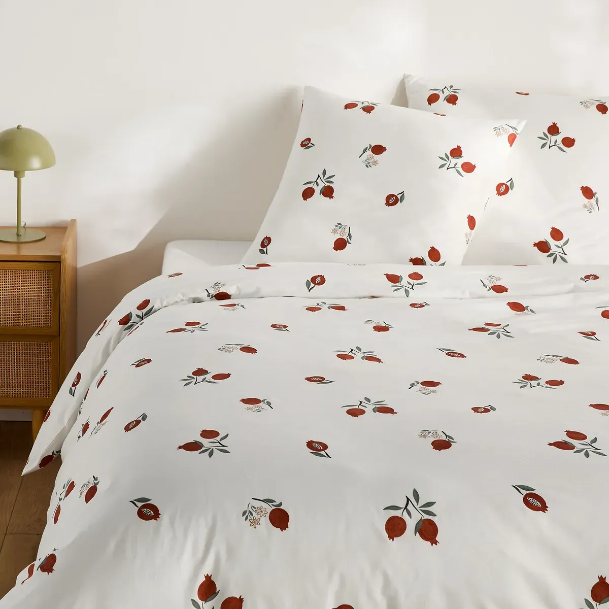 Grenada Duvet Cover Set with Square Pillowcase - Printed, Cotton product