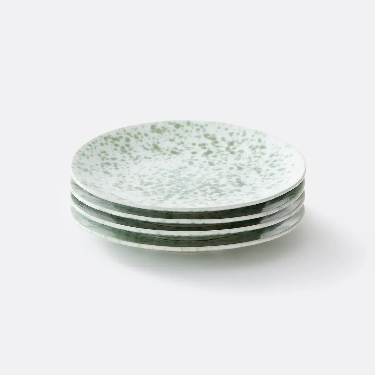 Halni Set of 4 Dessert Plates - Light Khaki, Stoneware product