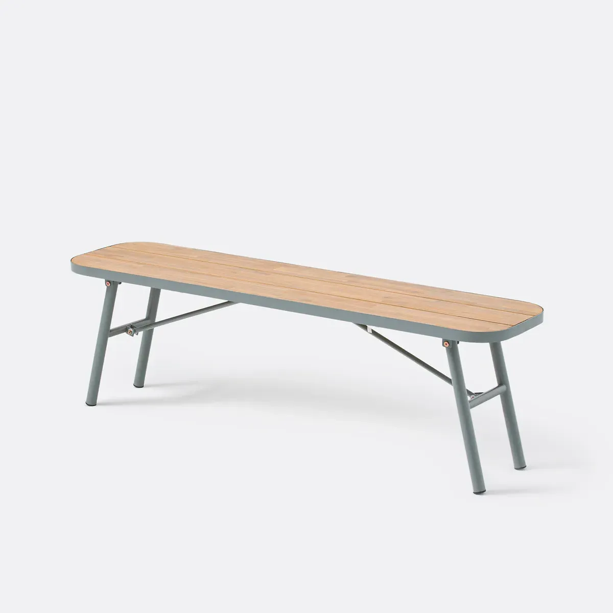 Hanso Foldable Bench - Acacia, Steel product
