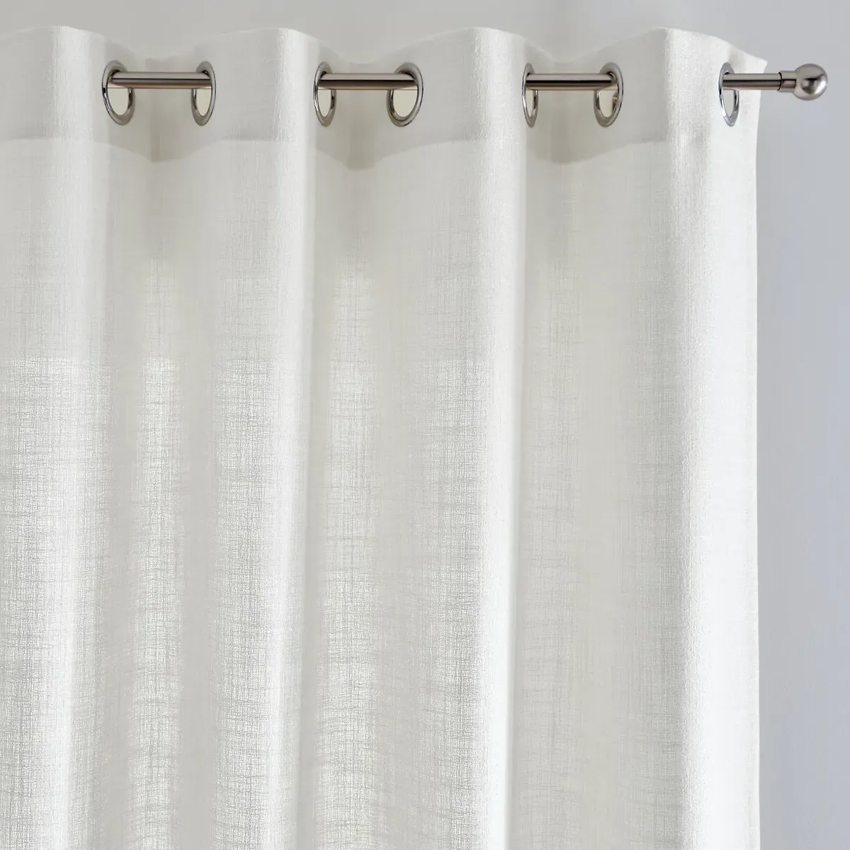 Harvey Eyelet Curtain - Ecru, Recycled Polyester product