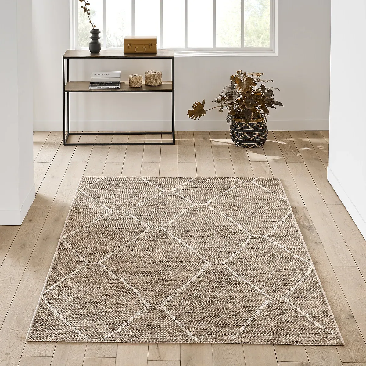 Helga Flat Woven Indoor/Outdoor Rug - Natural, Polypropylene product