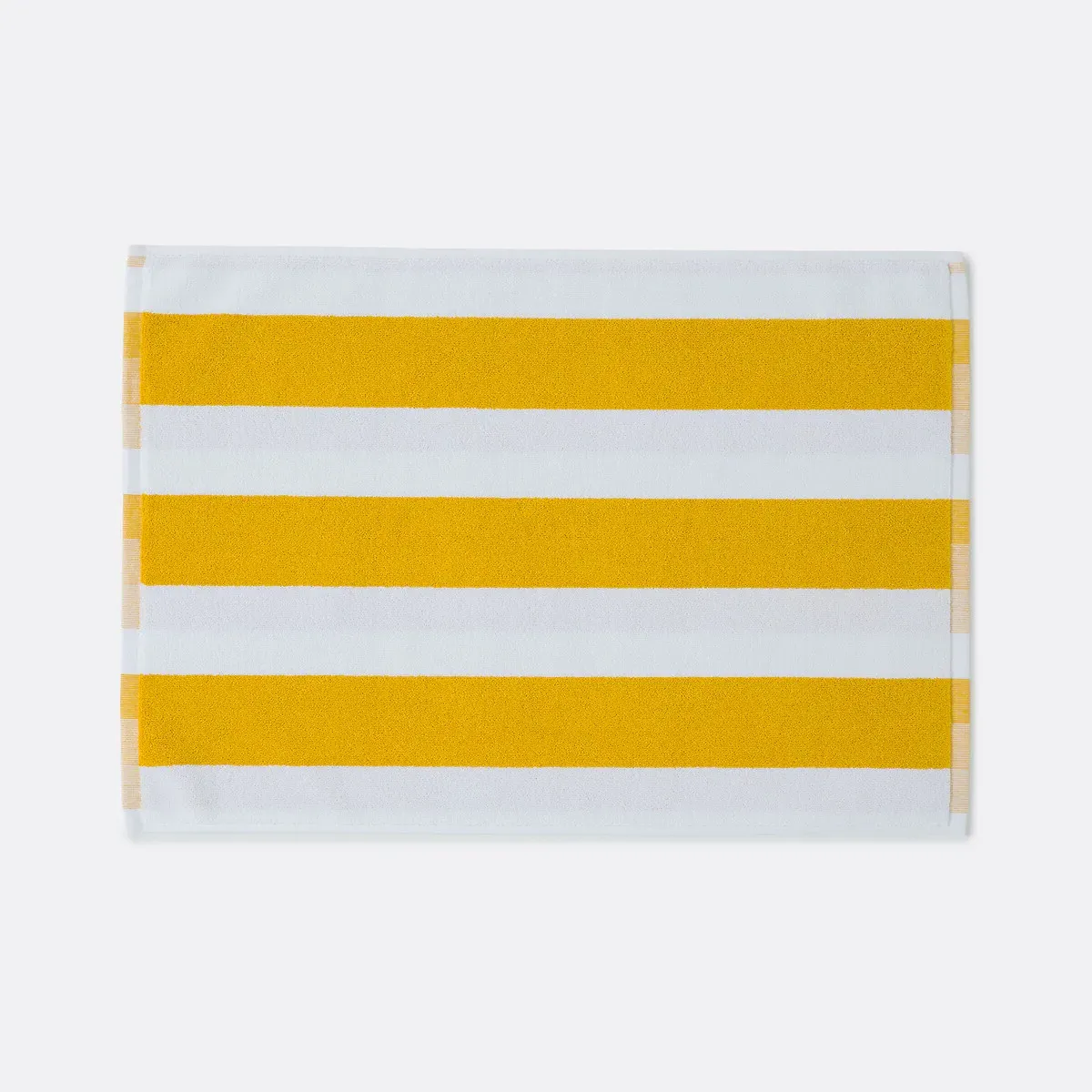 Hendaye Reversible Bath Mat - White, Cotton product