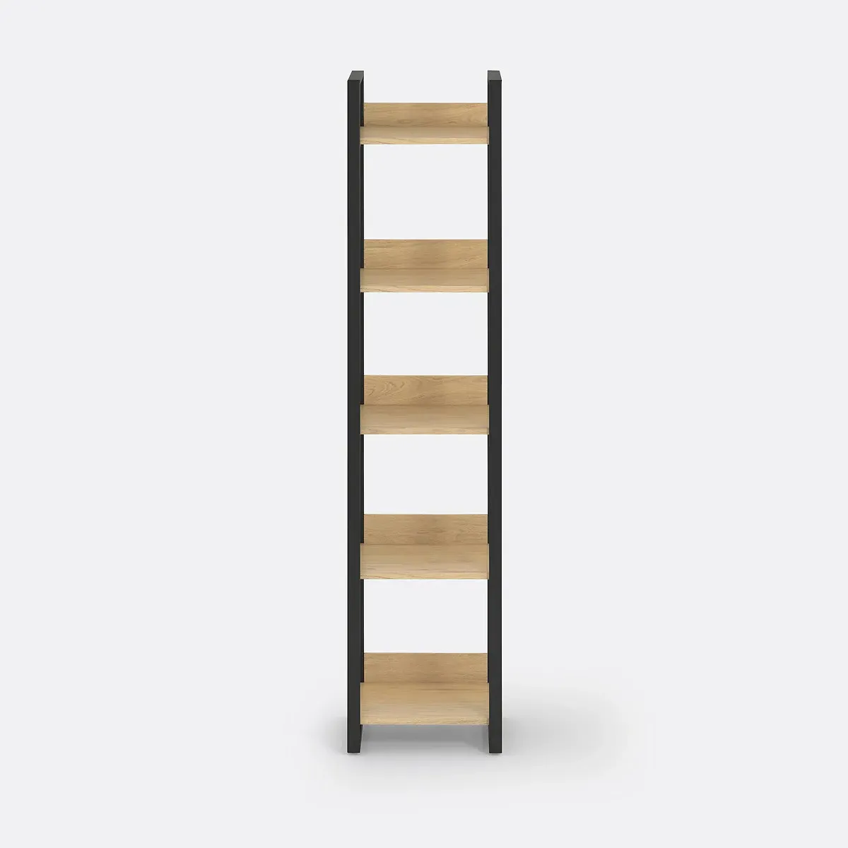 Hiba 5-Shelf Column Storage Unit - Natural, Pine alternate view