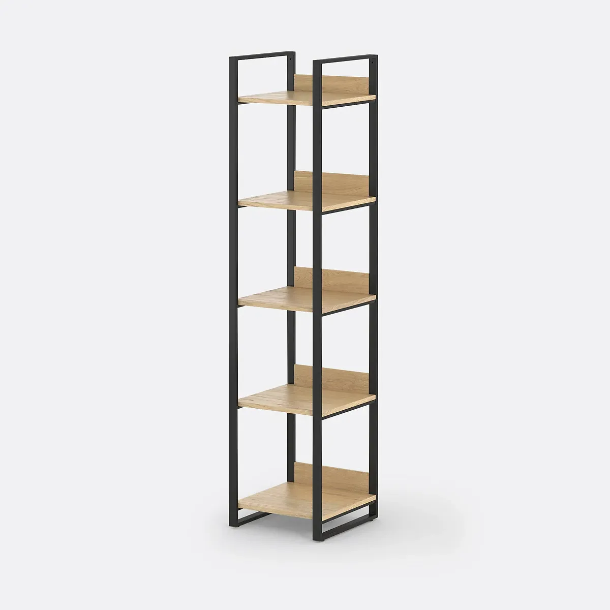 Hiba 5-Shelf Column Storage Unit - Natural, Pine product