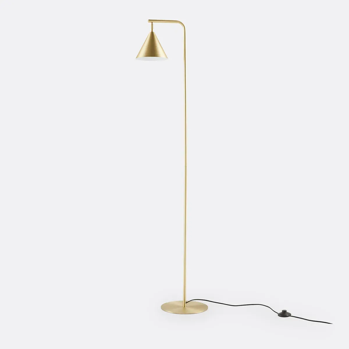 Hiba Adjustable Floor Lamp - Brass, Iron product