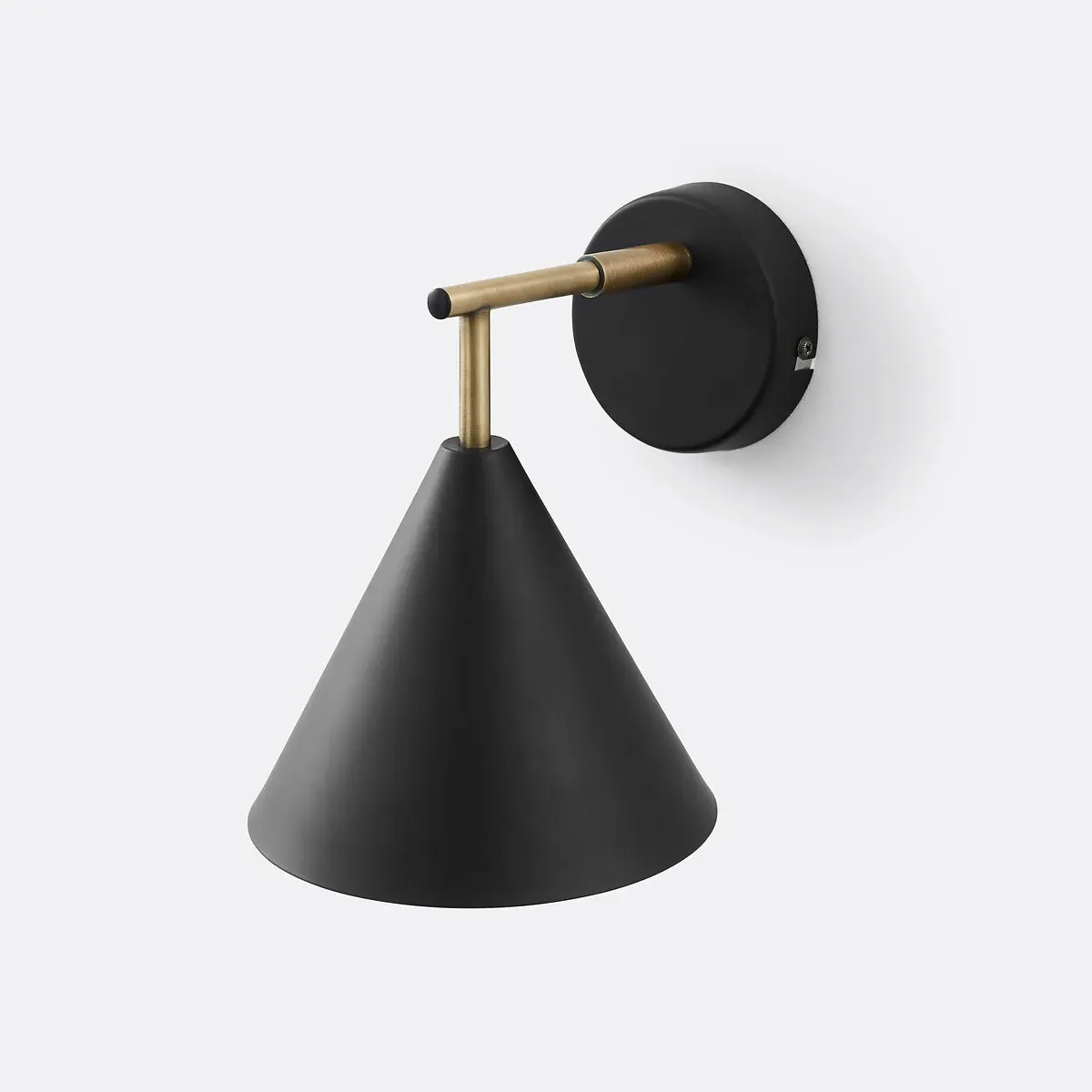 Hiba Metal Adjustable Wall Light - Black, Brass product