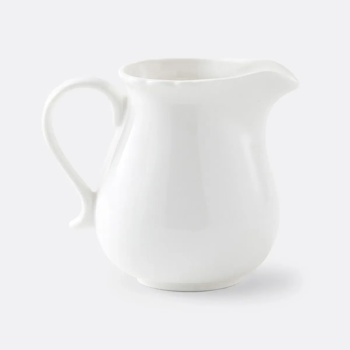 Hirène Porcelain Milk Jug - White product