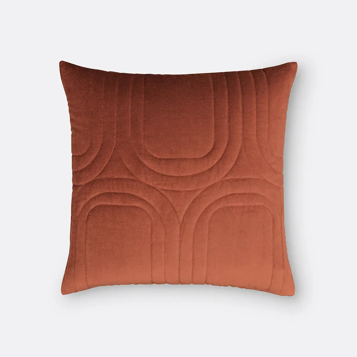 Honorine Cushion Cover - Terracotta, Cotton Velvet product
