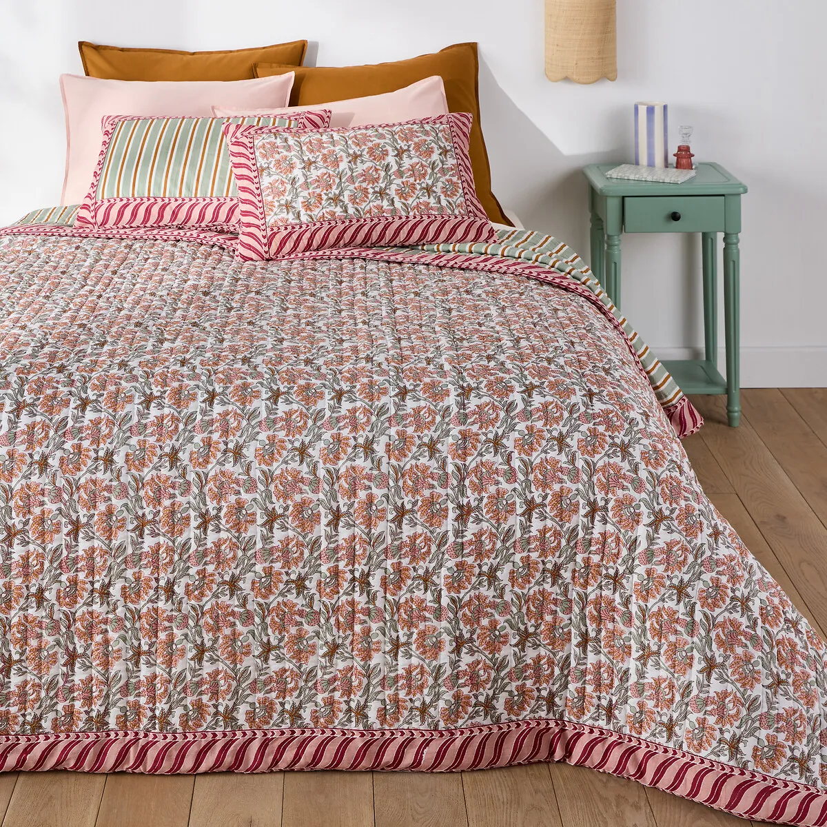 Hyacinthe Quilted Bedspread - Printed, Cotton product