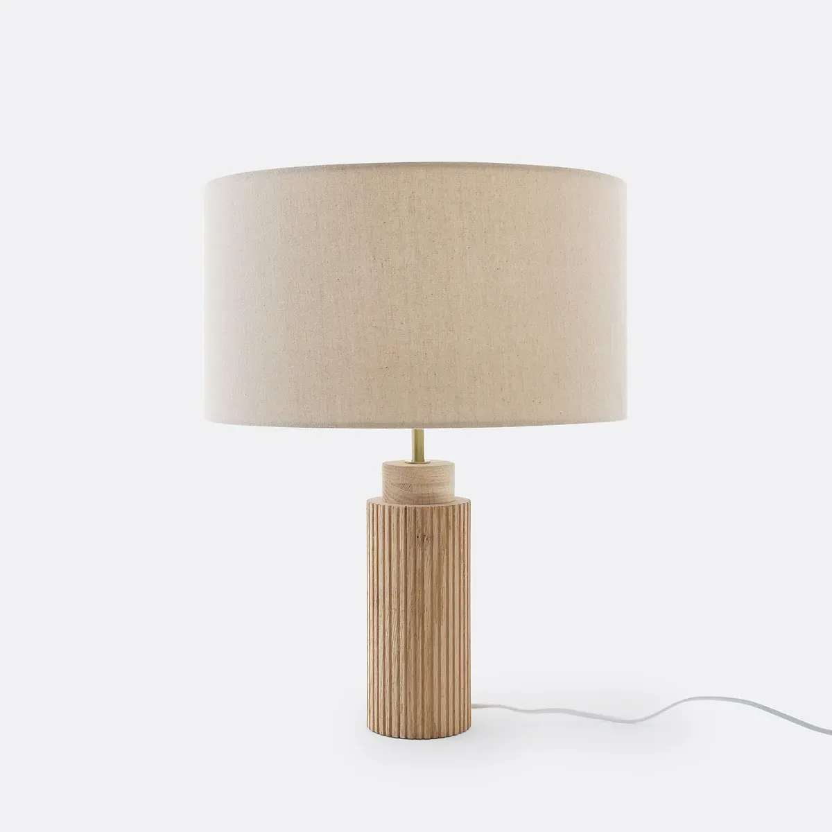 Idna Table Lamp - Natural, Oak & Linen product