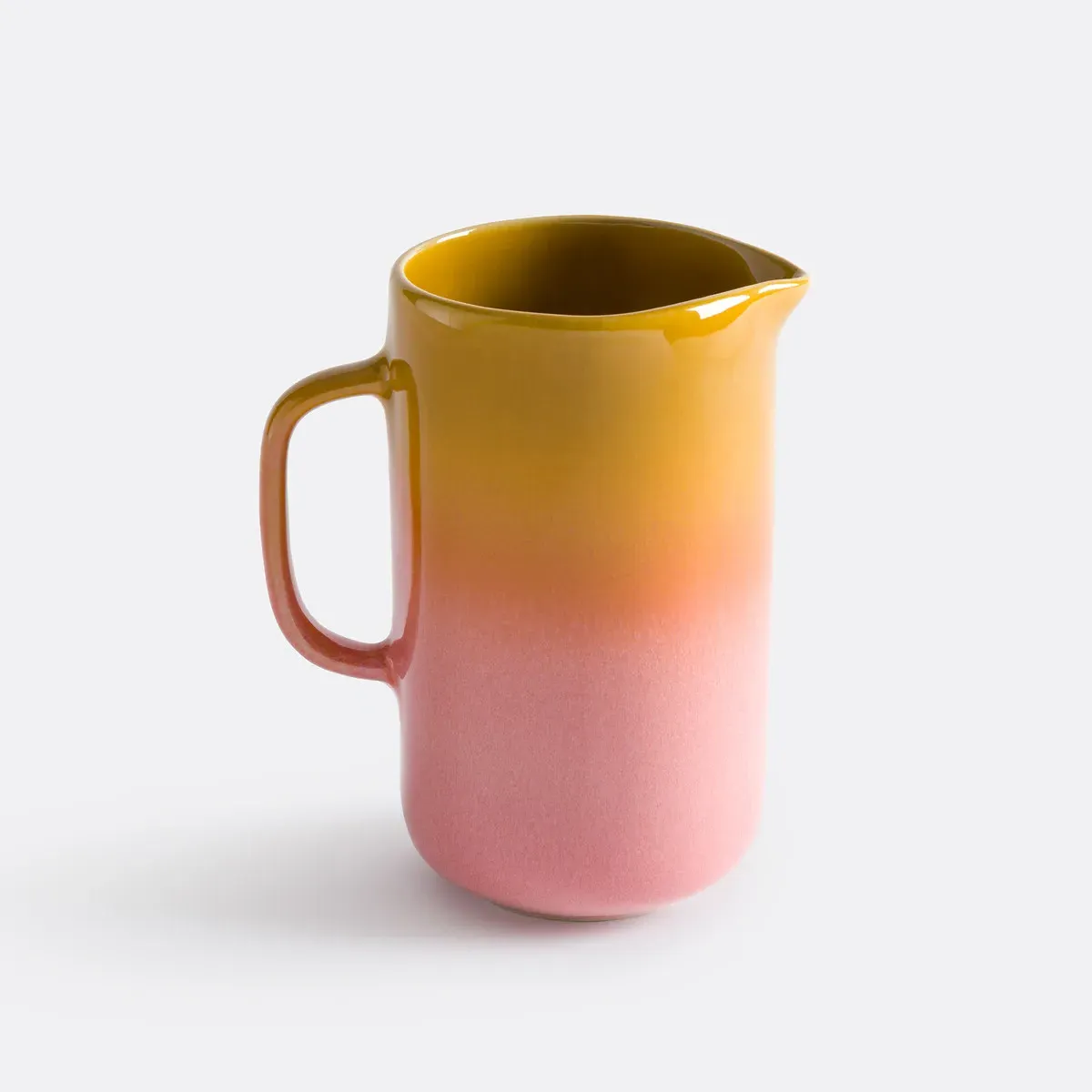 Ikora Jug - Yellow, Reactive Glazed Stoneware product